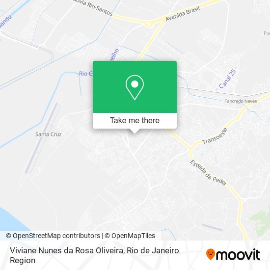 Viviane Nunes da Rosa Oliveira map