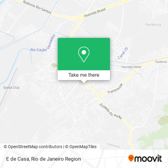 E de Casa map
