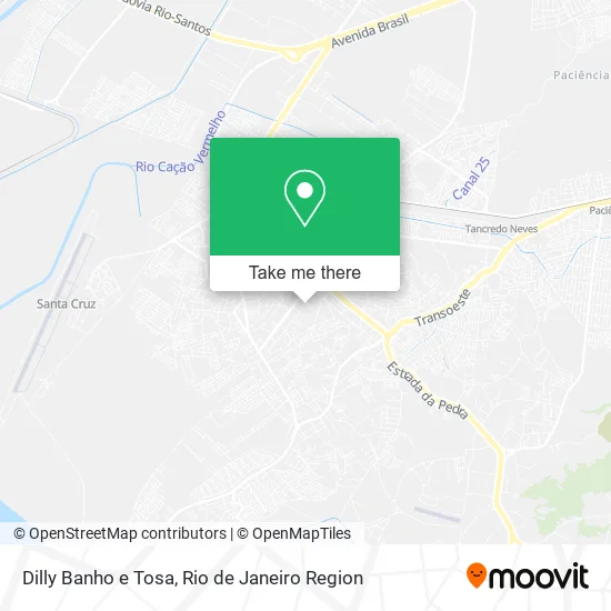 Dilly Banho e Tosa map