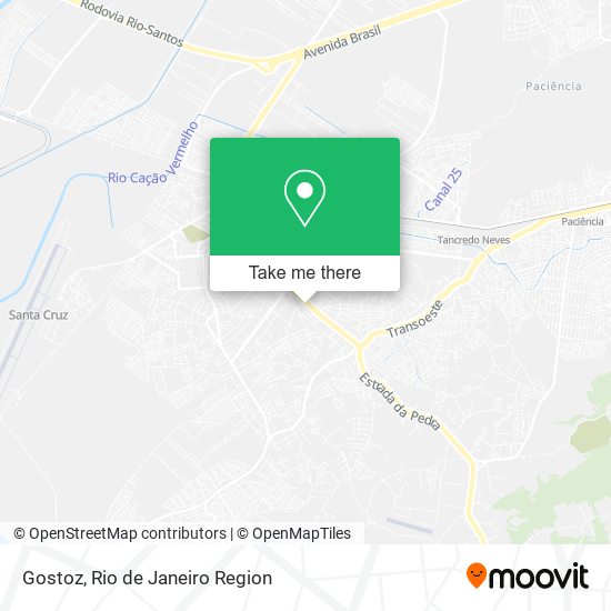 Mapa Gostoz