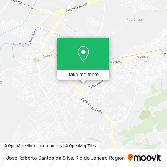 Mapa Jose Roberto Santos da Silva