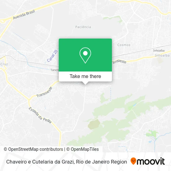 Chaveiro e Cutelaria da Grazi map