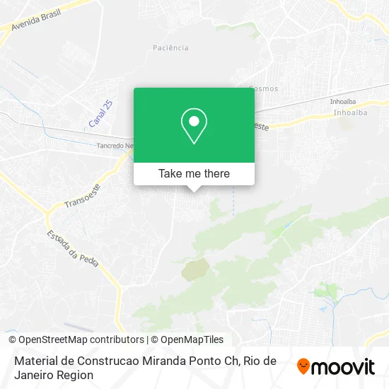 Material de Construcao Miranda Ponto Ch map