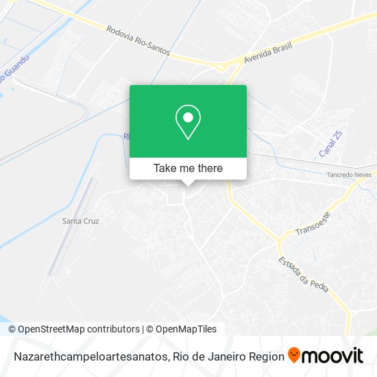 Mapa Nazarethcampeloartesanatos