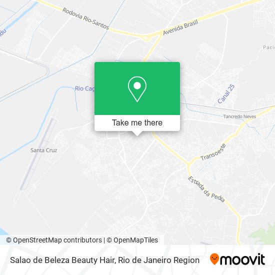 Salao de Beleza Beauty Hair map
