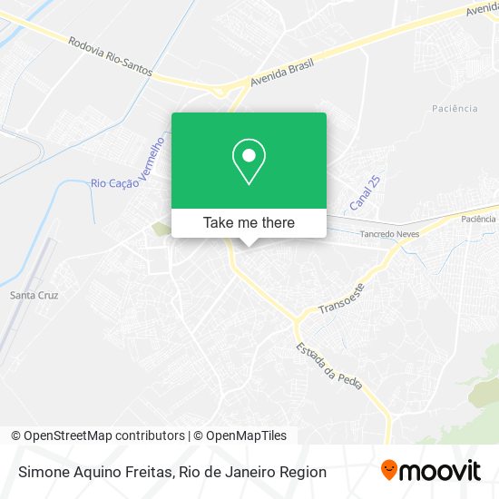 Simone Aquino Freitas map