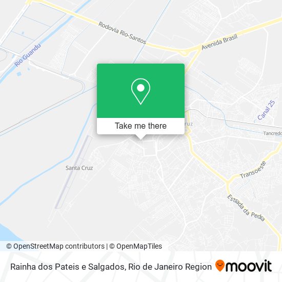 Rainha dos Pateis e Salgados map