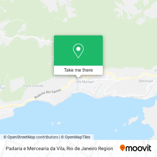 Padaria e Mercearia da Vila map