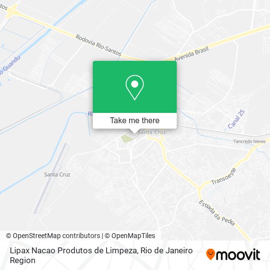 Lipax Nacao Produtos de Limpeza map