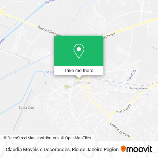 Claudia Moveis e Decoracoes map