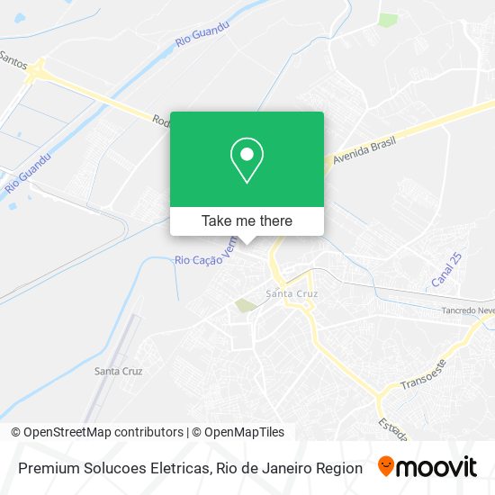 Mapa Premium Solucoes Eletricas