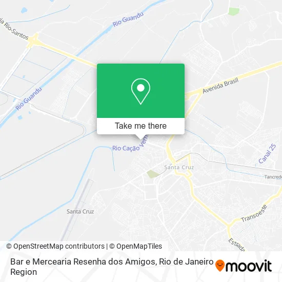 Bar e Mercearia Resenha dos Amigos map