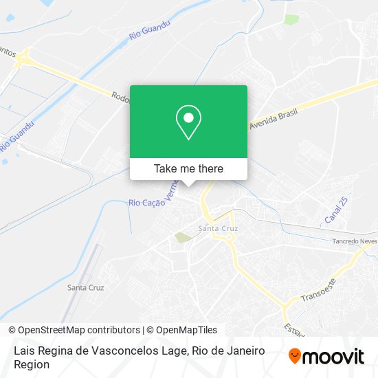 Mapa Lais Regina de Vasconcelos Lage