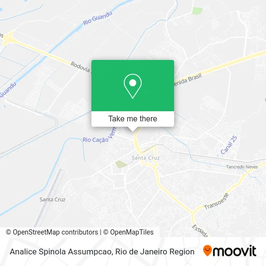 Analice Spinola Assumpcao map