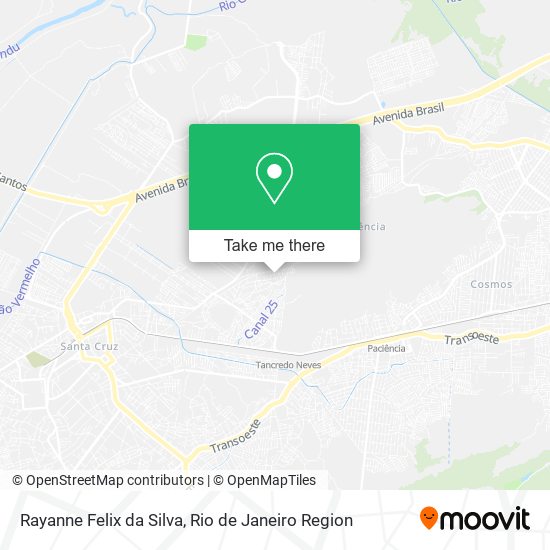 Mapa Rayanne Felix da Silva
