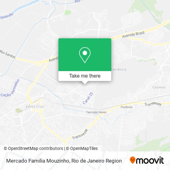 Mapa Mercado Familia Mouzinho