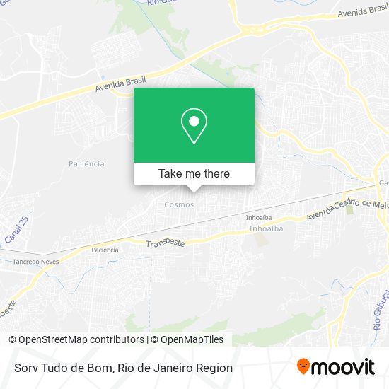 Sorv Tudo de Bom map