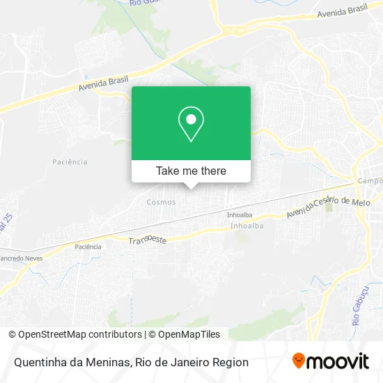 Quentinha da Meninas map