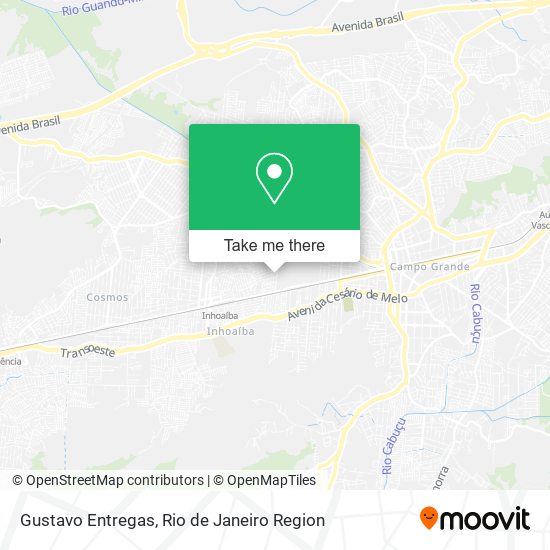 Gustavo Entregas map