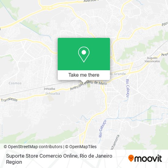 Suporte Store Comercio Online map