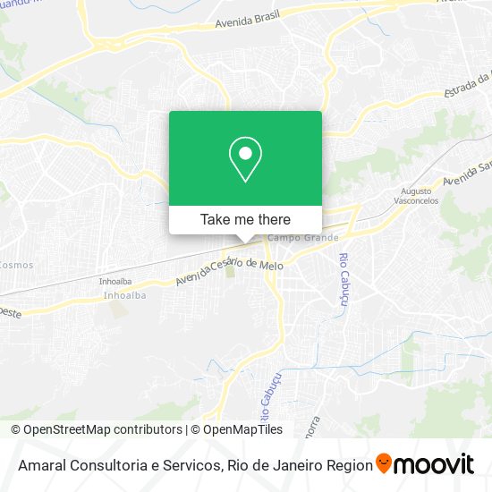 Amaral Consultoria e Servicos map