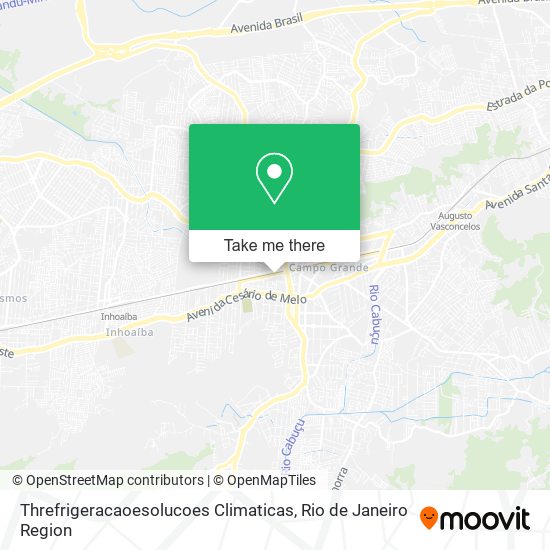 Mapa Threfrigeracaoesolucoes Climaticas