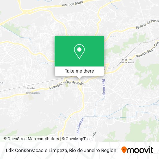 Ldk Conservacao e Limpeza map