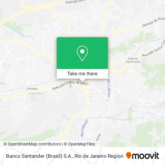 Banco Santander (Brasil) S.A. map