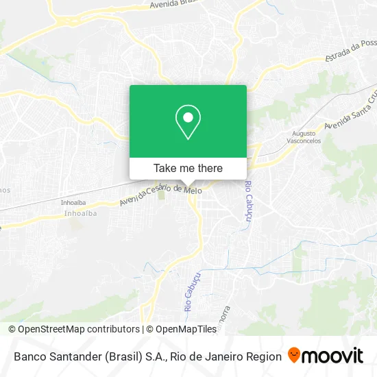 Banco Santander (Brasil) S.A. map