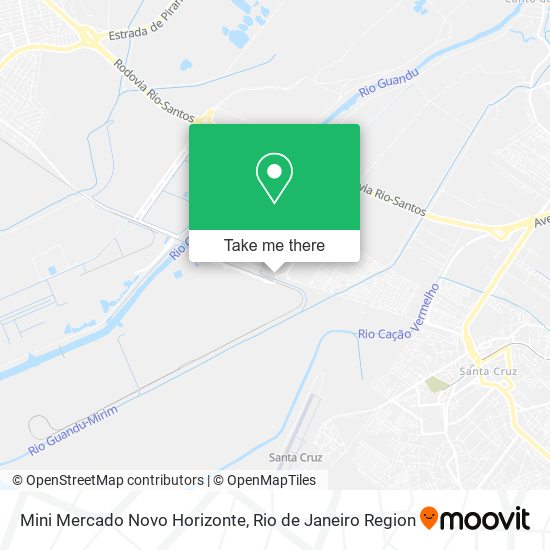 Mini Mercado Novo Horizonte map
