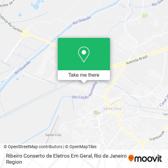 Ribeiro Conserto de Eletros Em Geral map
