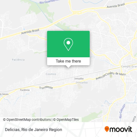 Delicias map