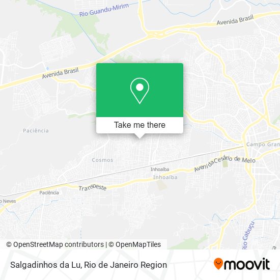 Salgadinhos da Lu map