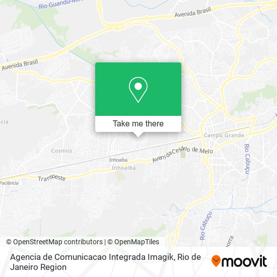 Agencia de Comunicacao Integrada Imagik map