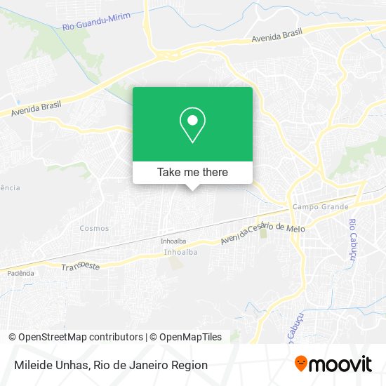 Mileide Unhas map