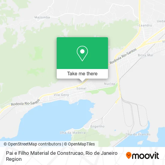 Pai e Filho Material de Construcao map