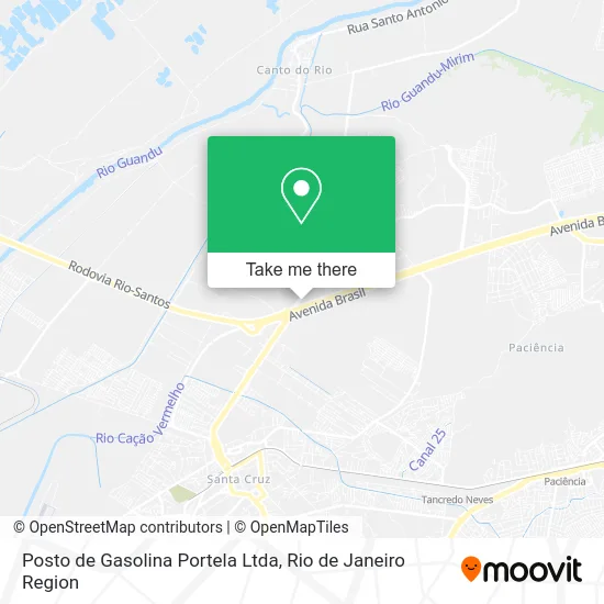 Posto de Gasolina Portela Ltda map