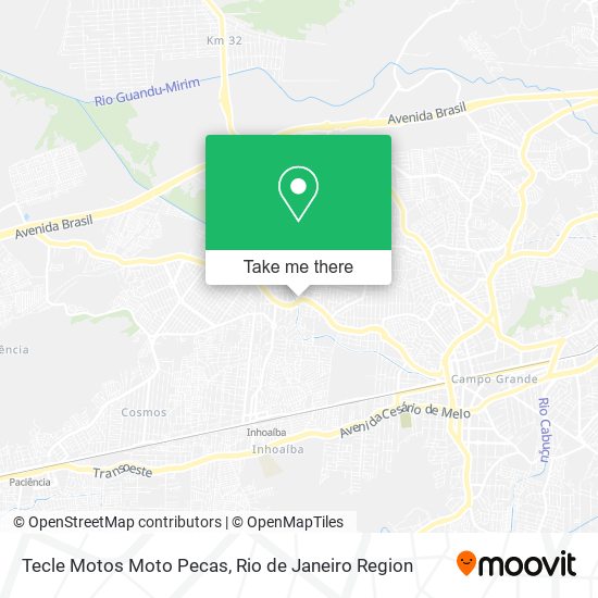 Mapa Tecle Motos Moto Pecas