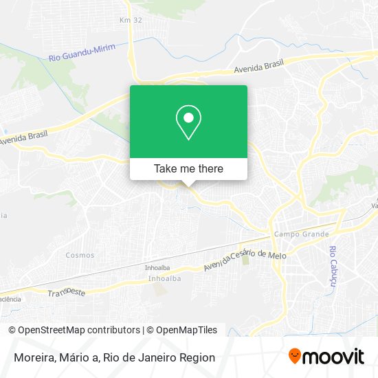 Moreira, Mário a map