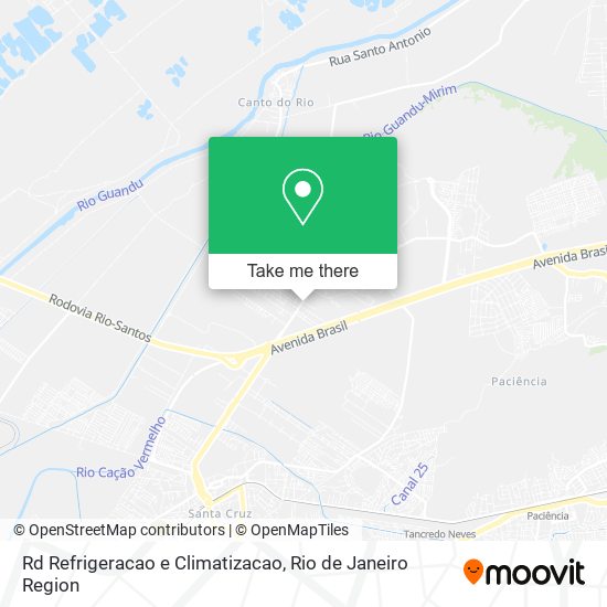 Rd Refrigeracao e Climatizacao map