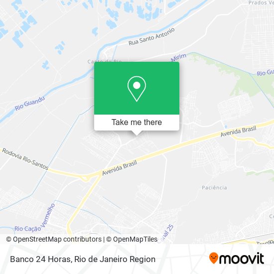 Banco 24 Horas map