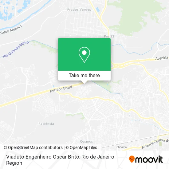 Viaduto Engenheiro Oscar Brito map