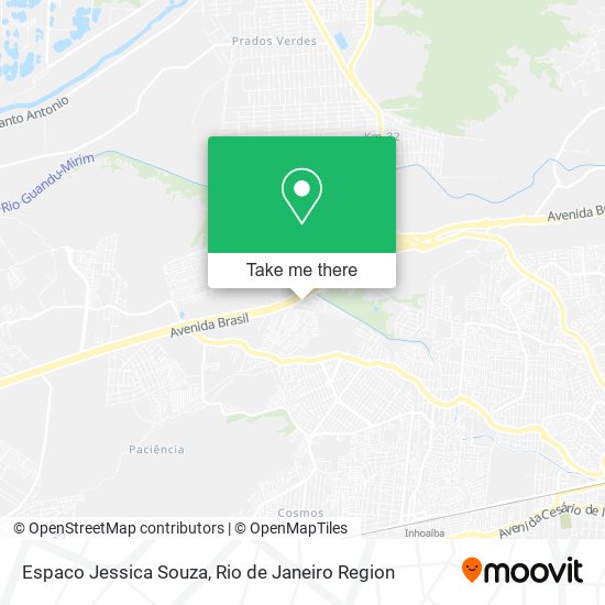 Espaco Jessica Souza map