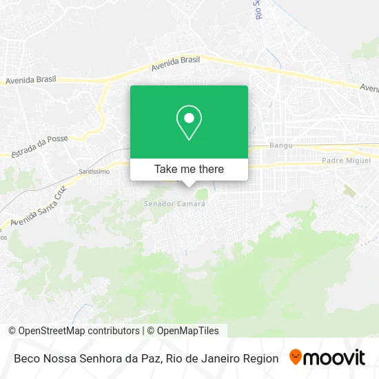 Beco Nossa Senhora da Paz map