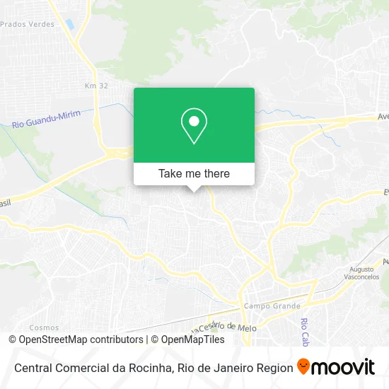 Central Comercial da Rocinha map