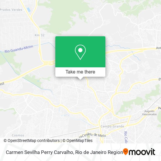 Mapa Carmen Sevilha Perry Carvalho