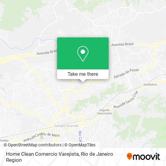 Home Clean Comercio Varejista map