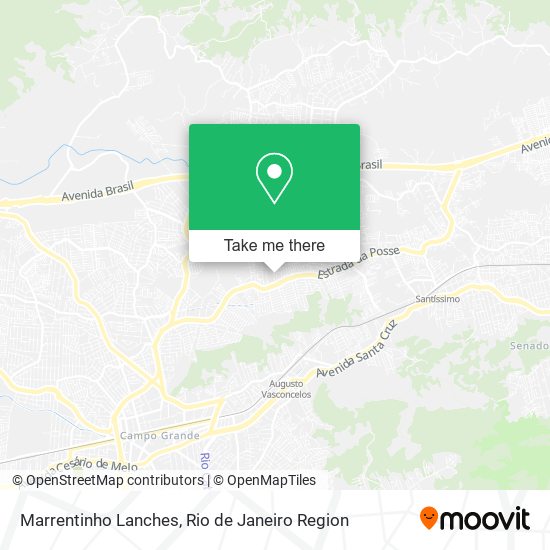 Marrentinho Lanches map