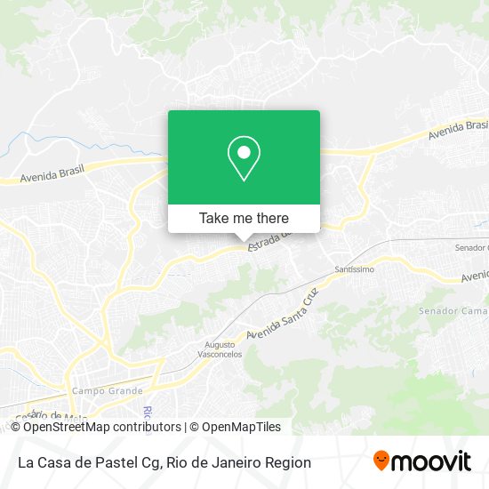 La Casa de Pastel Cg map