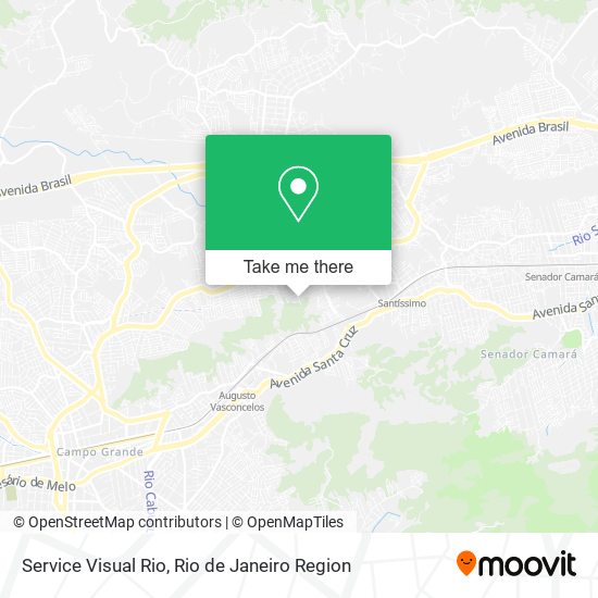 Service Visual Rio map